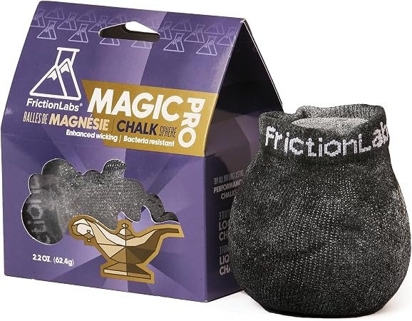 Friction Labs Magic Chalk Ball, Refillable Sock, 2.2 oz