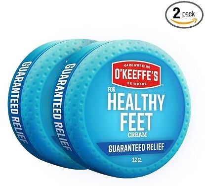 O'Keeffe's for Healthy Feet Foot Cream - 3.2 oz Jar (2 Pack)