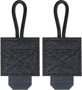 NEXT STATION 2PCS Radio Mic Holder Law Enforcement with Hook Panel