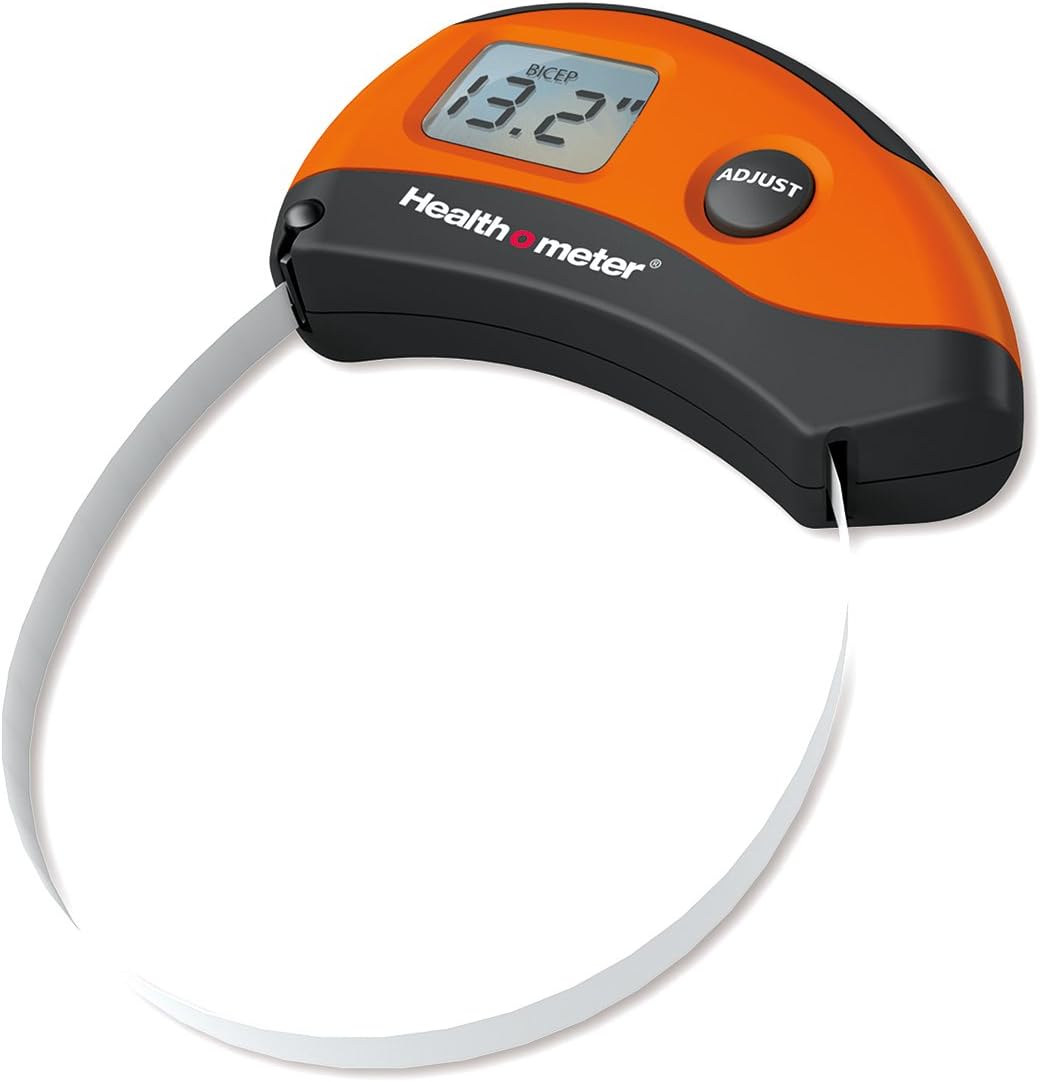 Health o Meter Digital Measuring Tape, Accurately Measures 8 Body Part Circumferences