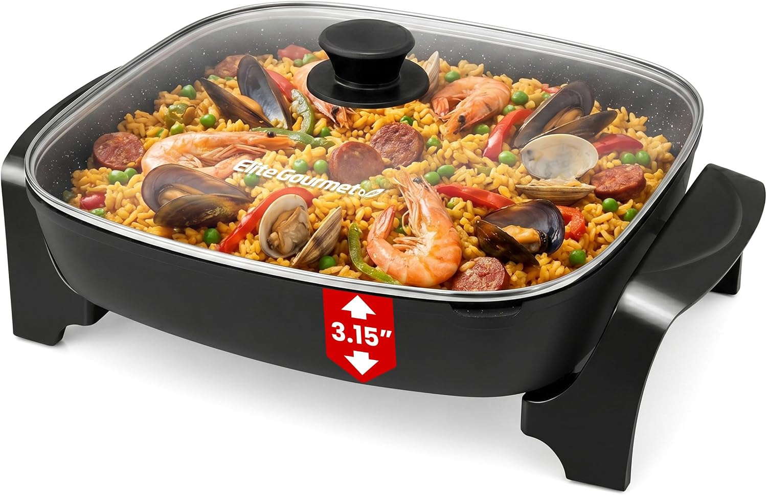Elite Gourmet 10.5Qt Nonstick Electric Skillet product thumbnail