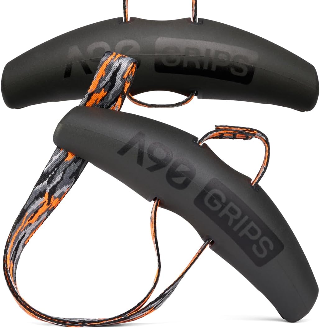Angles90 Pull Up Grip Handles - Lat Pulldown & Cable Machine Attachment