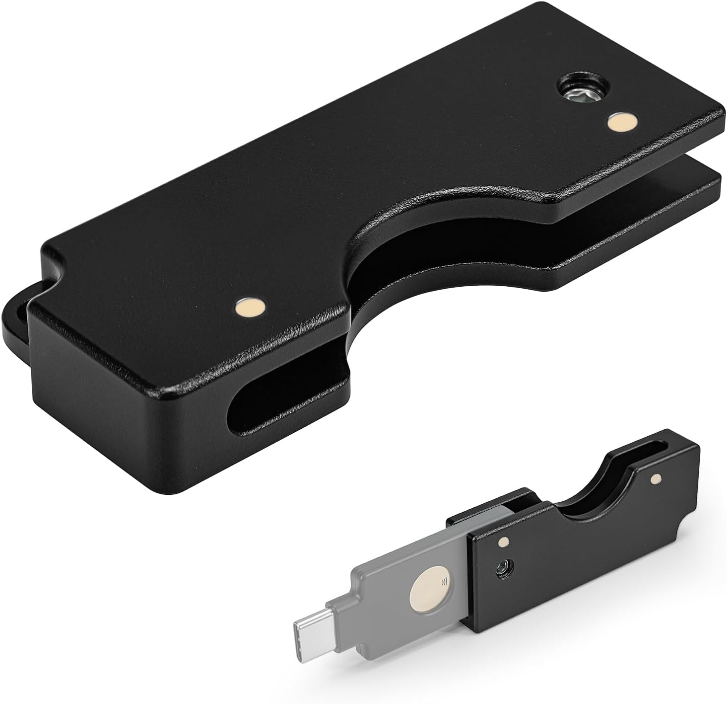 Aluminum protective carrying case for YubiKey 5C NFC product thumbnail