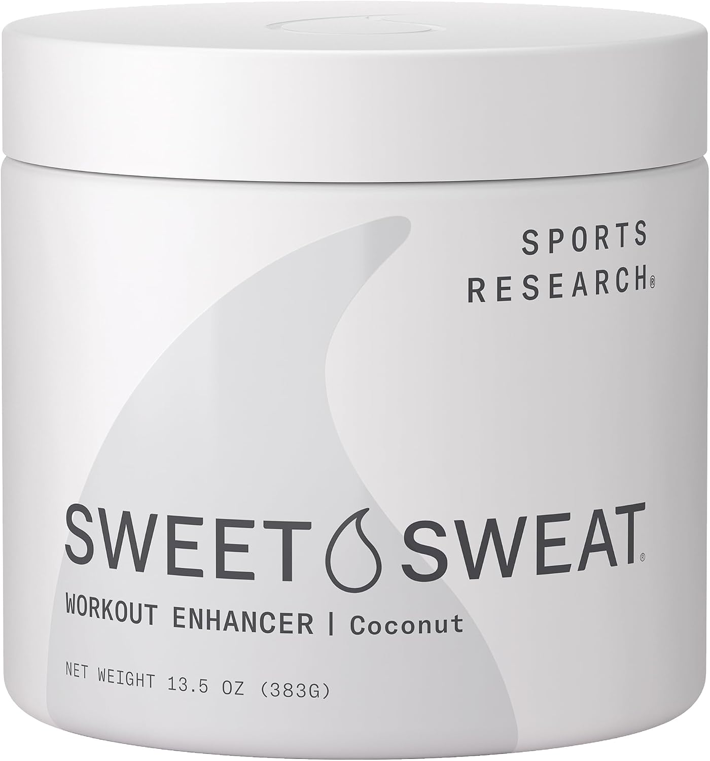 Sports Research Sweet Sweat® 'Workout Enhancer' Gel, Coconut - 13.5oz Jar