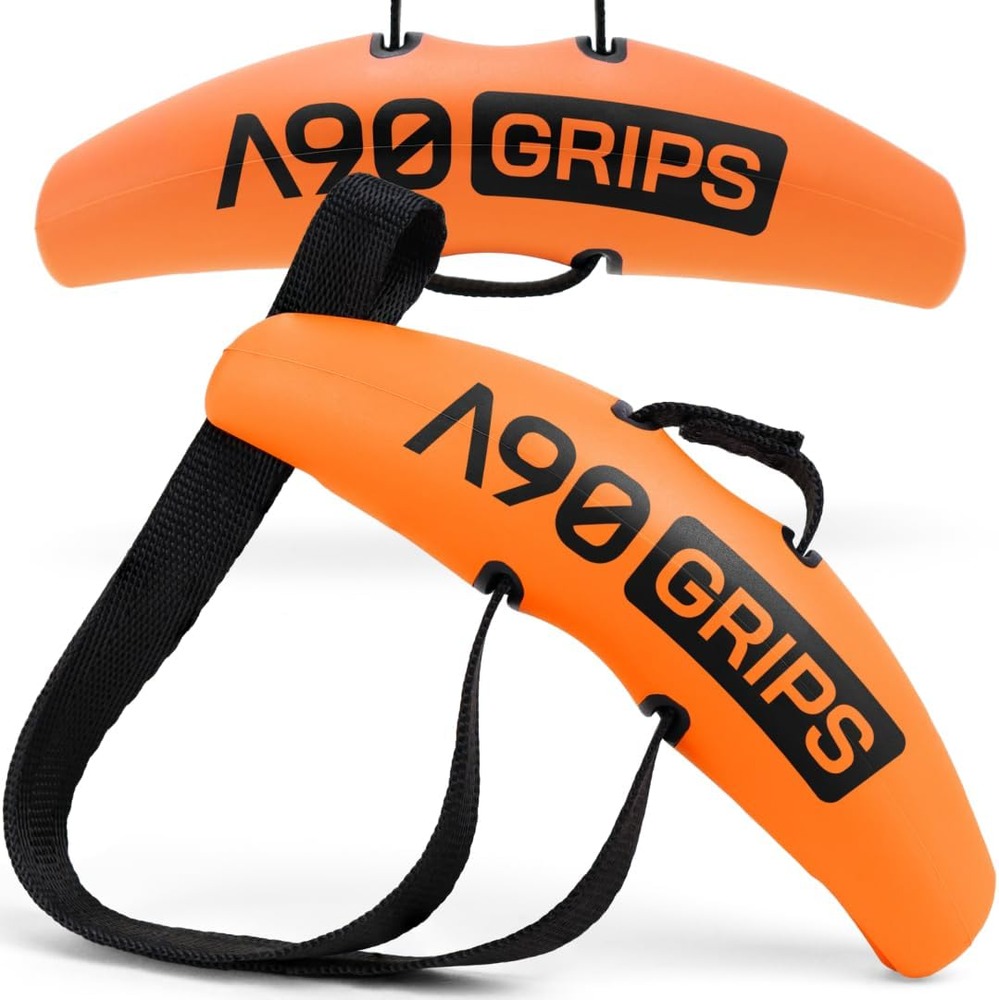 Angles90 Pull Up Grip Handles - Lat Pulldown & Cable Machine Attachment