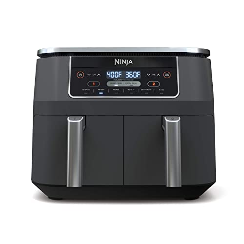 Ninja Foodi Air Fryer, 8 Qt DualZone, 6-in-1, Grey, DZ201 product thumbnail