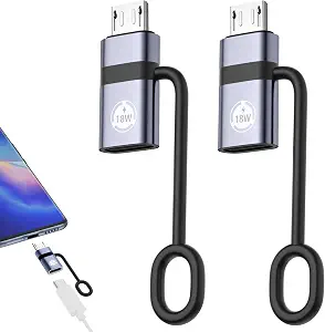 USB C to Micro USB Adapter, 2 Packs product thumbnail