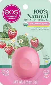 eos 100% Natural & Organic Lip Balm- Strawberry Sorbet product thumbnail