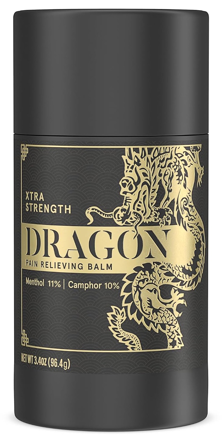 Americanna Wellness Dragon Balm EXTRA Black, 3.4 oz Roll-Up