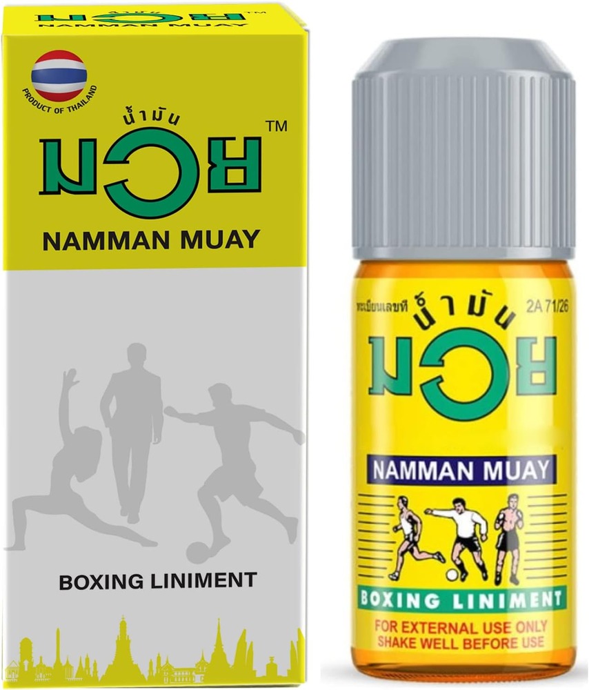 Namman Muay Thai Boxing Liniment Oil, 120 ml Single Bottle