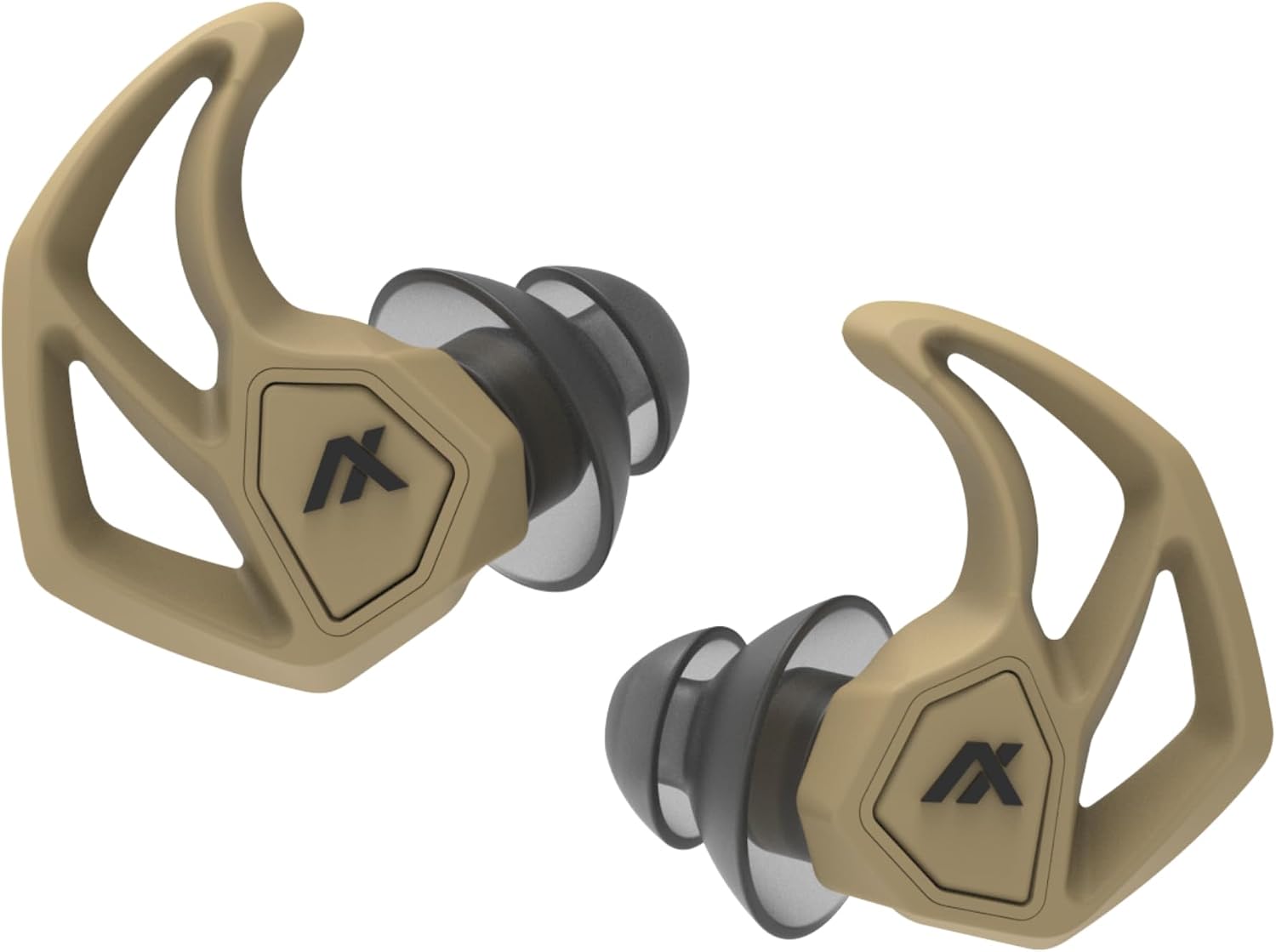 AXIL X30i Noise Reduction Ear Plugs, 25dB Hearing Protection, Desert Tan