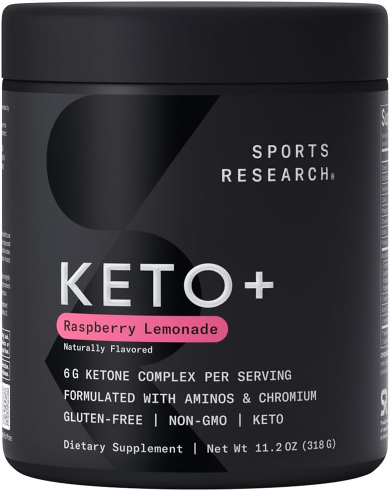 Sports Research Keto + Exogenous Ketones, Raspberry Lemonade product thumbnail