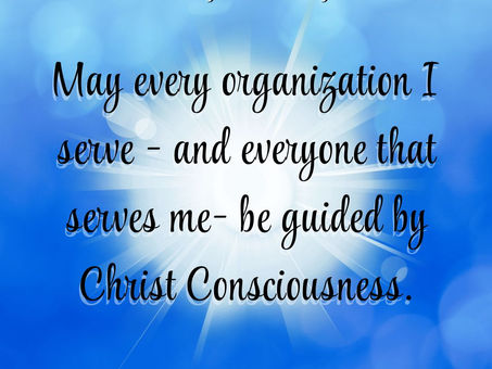Guided by Christ Consciousness - Prayer for 8/10/25