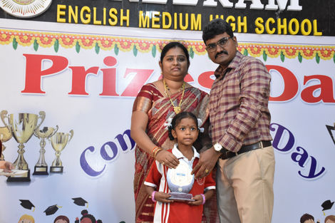 Prizes distribution