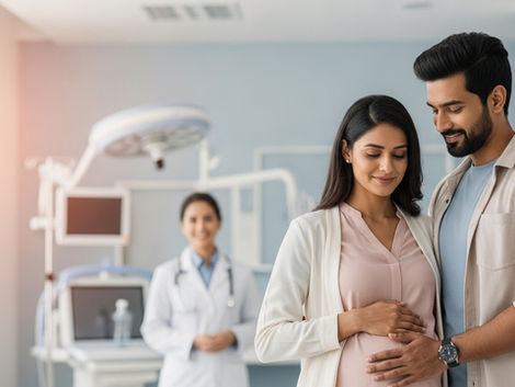 consulting a fertility specialist for IVF treatment