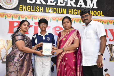 Prizes distribution