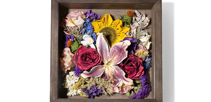 Floral Shadow Box