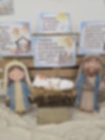 Miniatură: Cunoaște personajul - Iosif și Maria