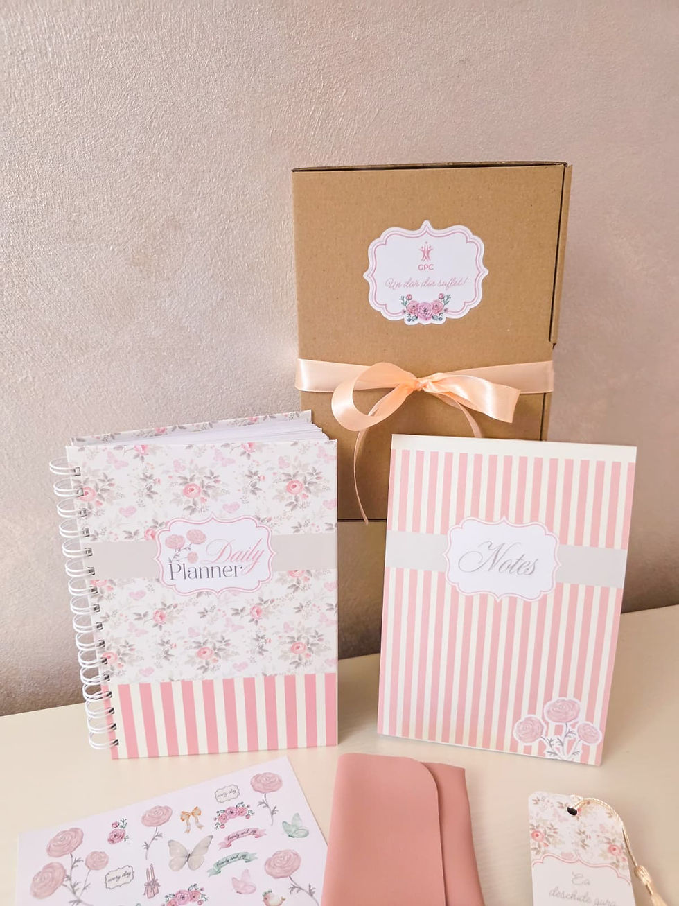 Miniatură: Set cadou - Planner Rose