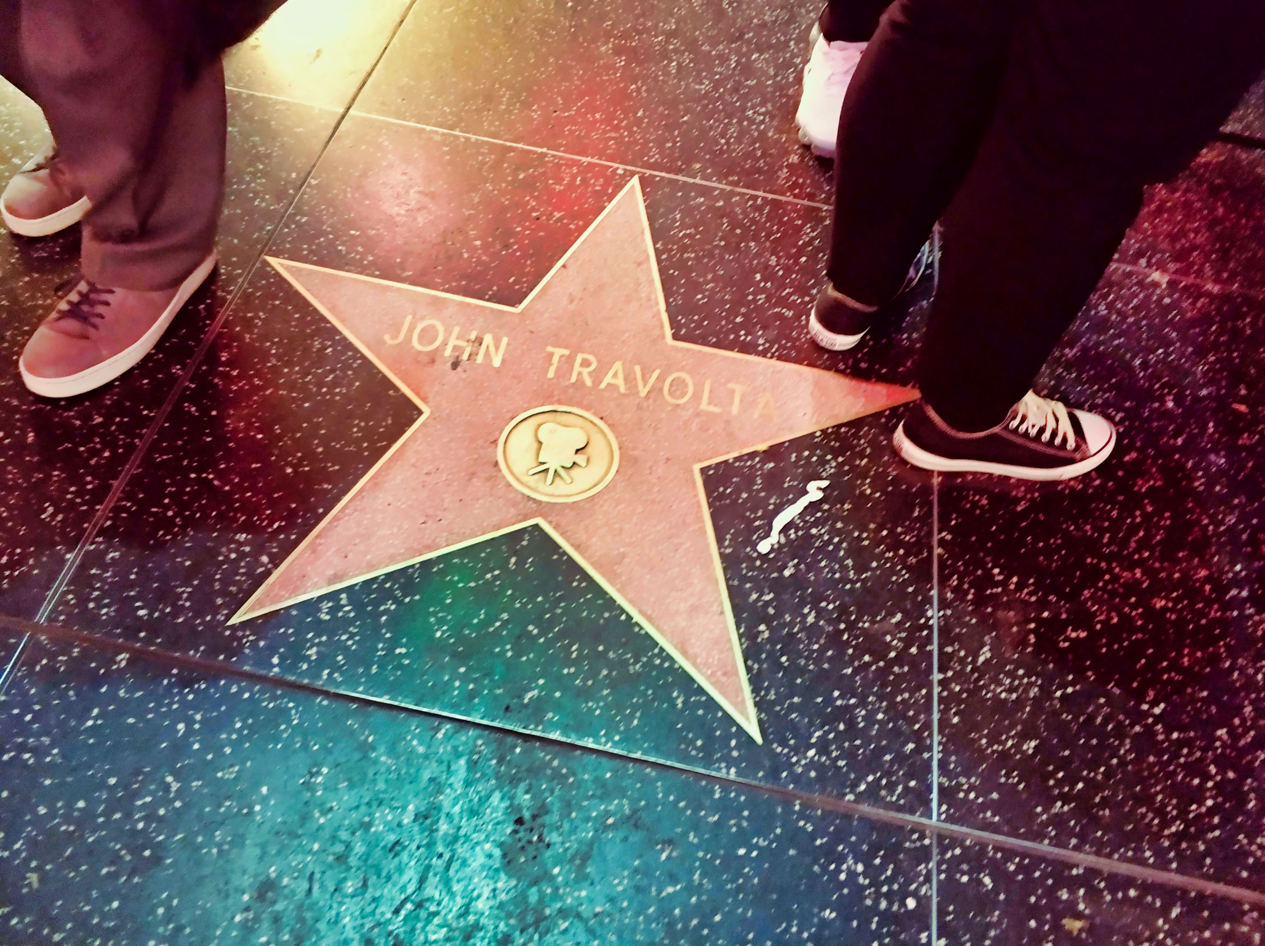 Hollywood Walk of Fame and the Chinese Theater