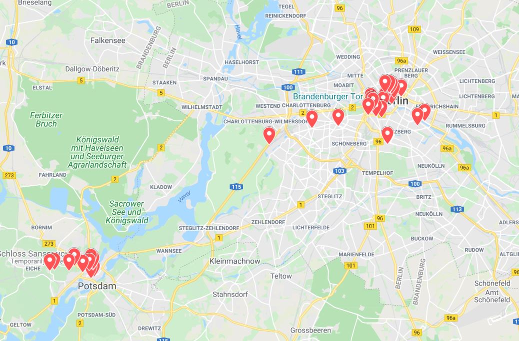 Three and a Half Days in Berlin and Potsdam