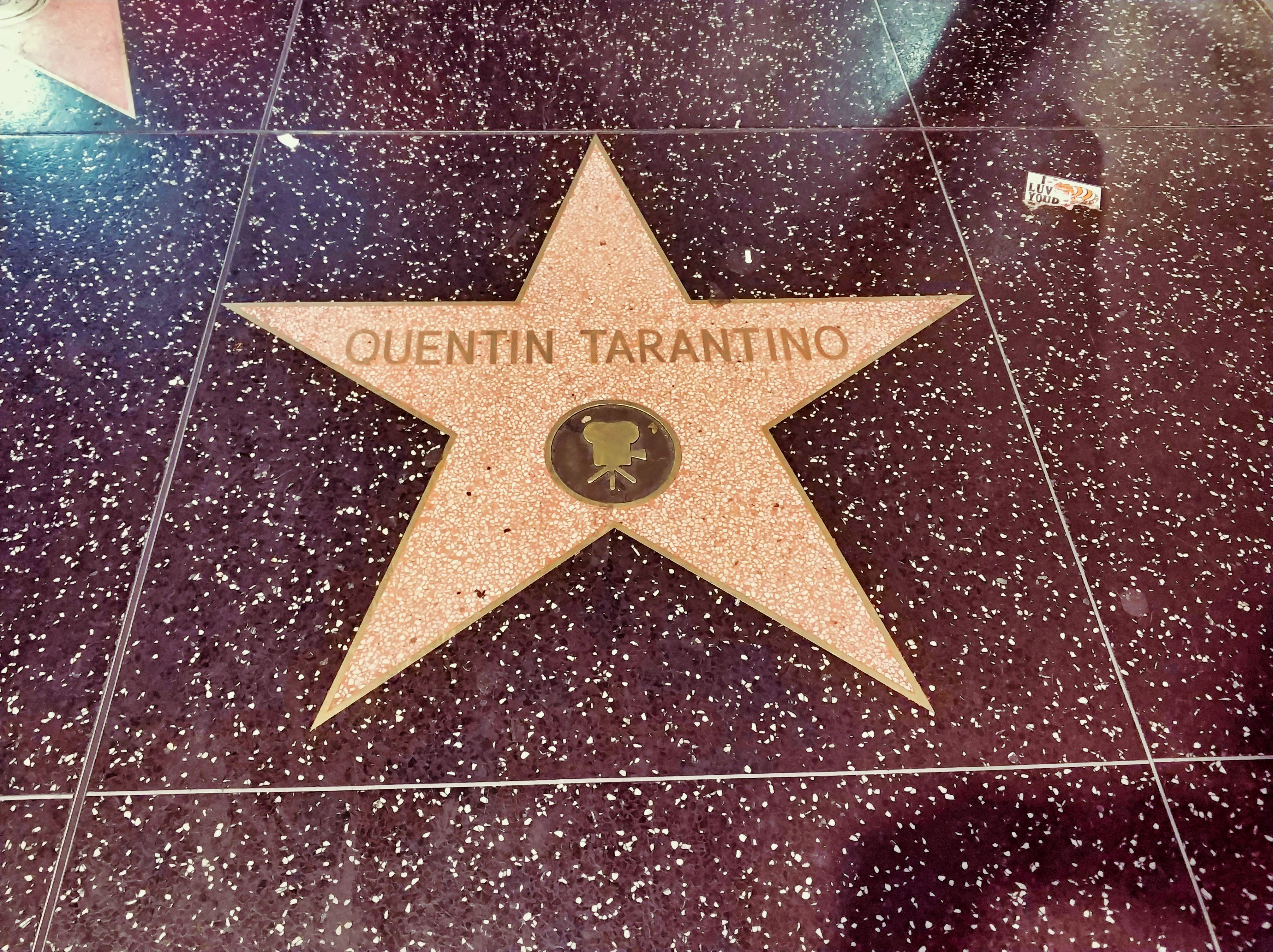 Quentin Tarantino Star Hollywood Walk of Fame