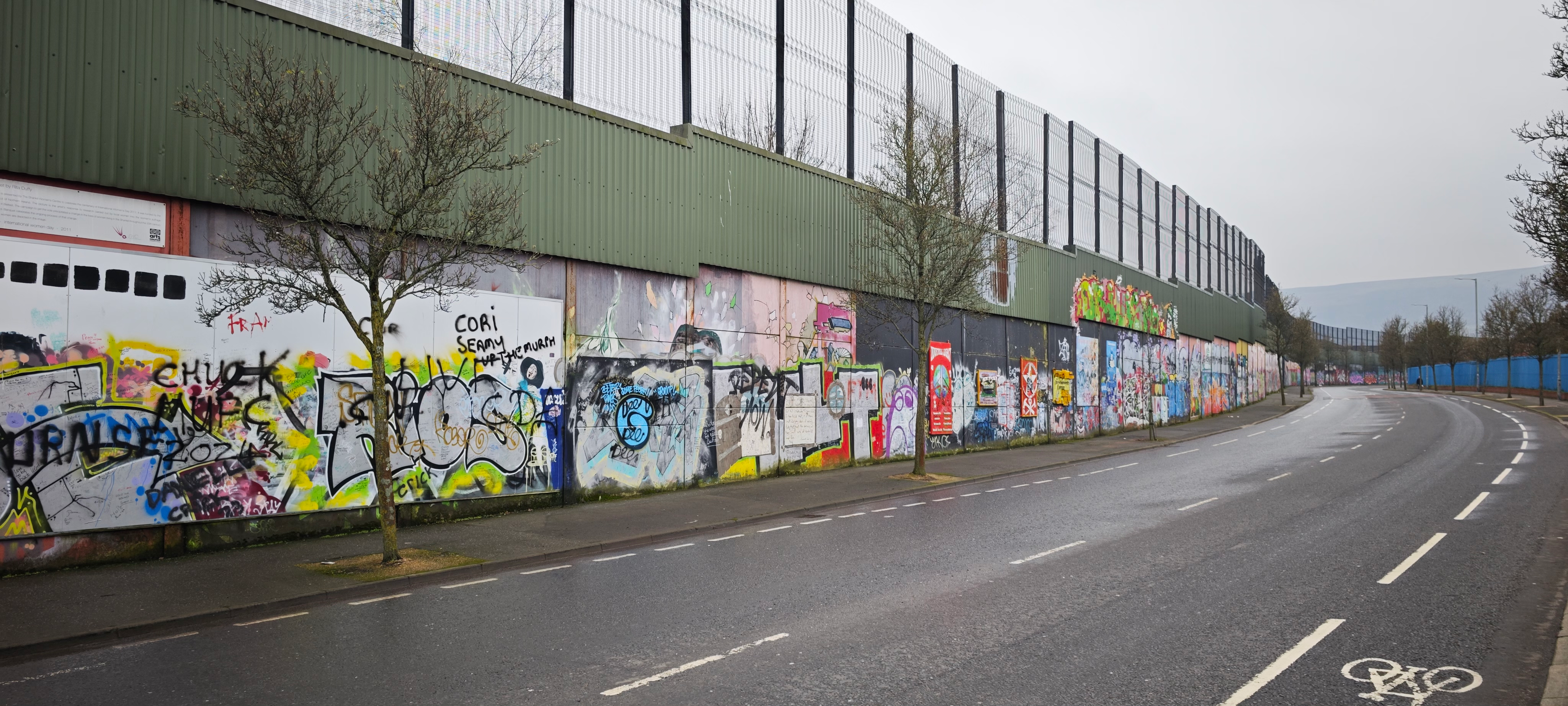 A Morning Walk Through Belfast's Divided Neighborhoods
