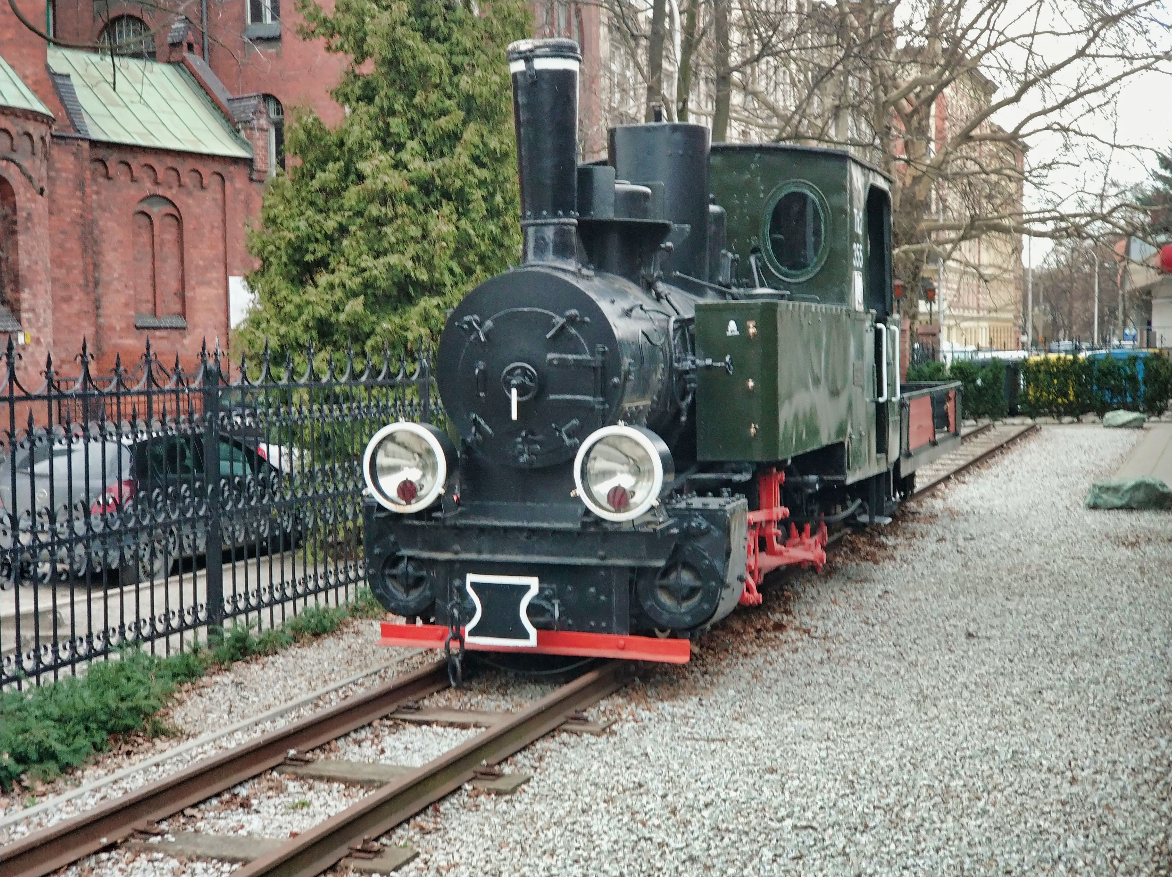 The old narrow-gauge train station
