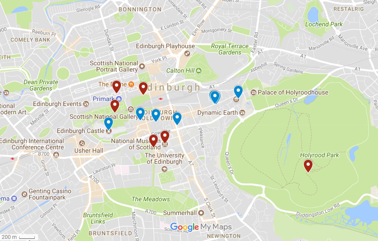Three and a half days in Edinburgh