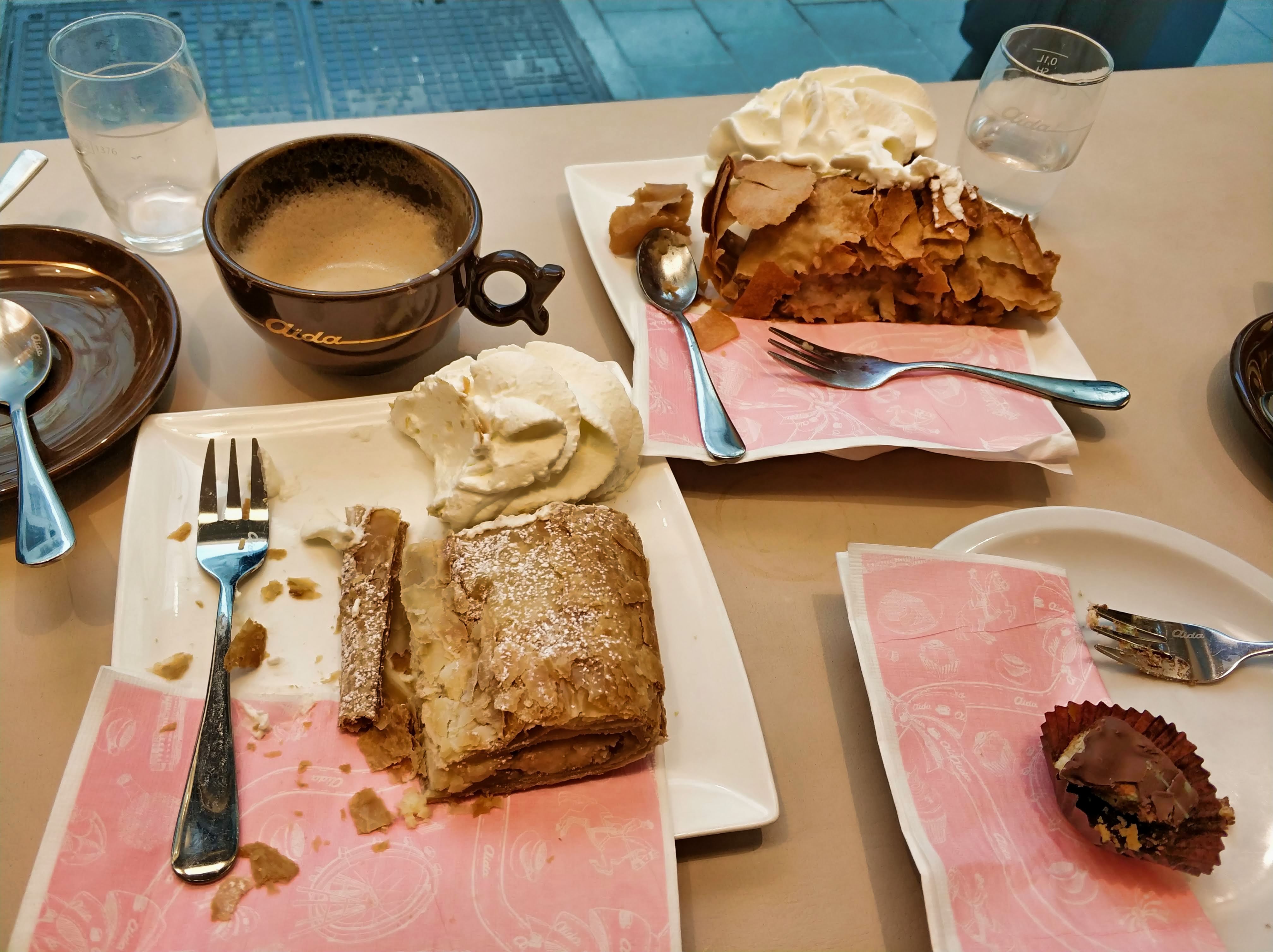 aida cafe Vienna