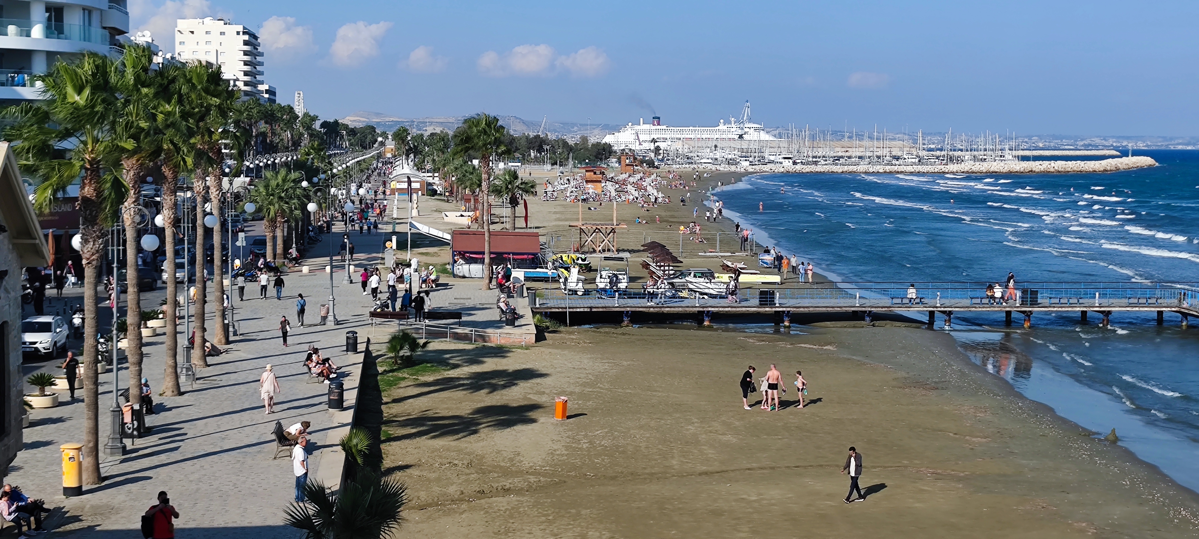 Finikoudes Beach & Boardwalk