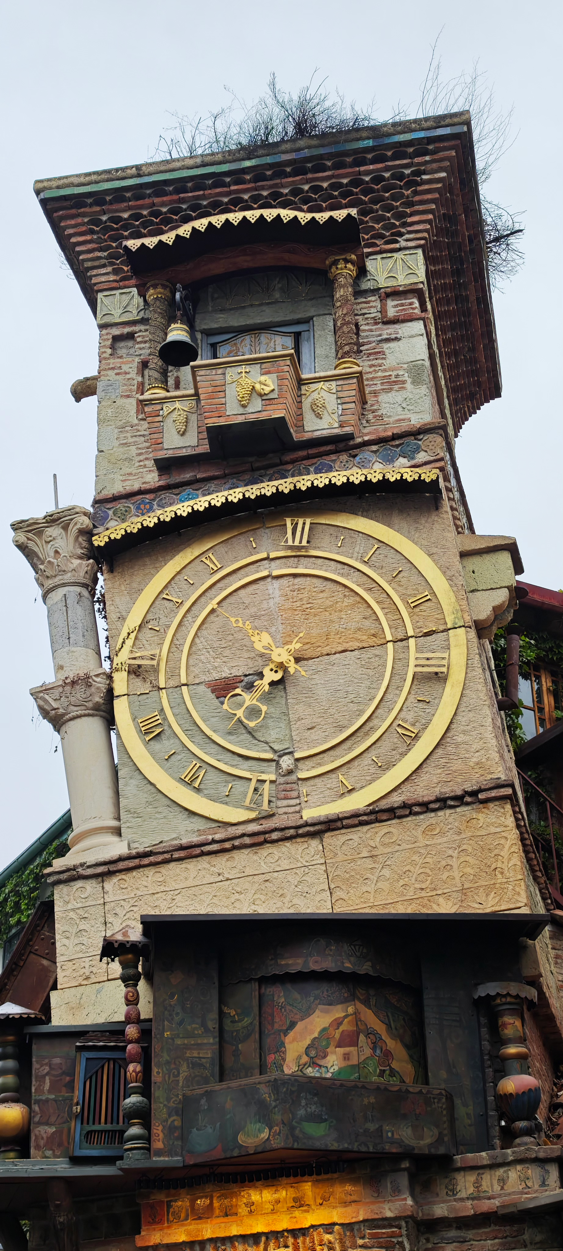 The Whimsical Clock Tower of Tbilisi