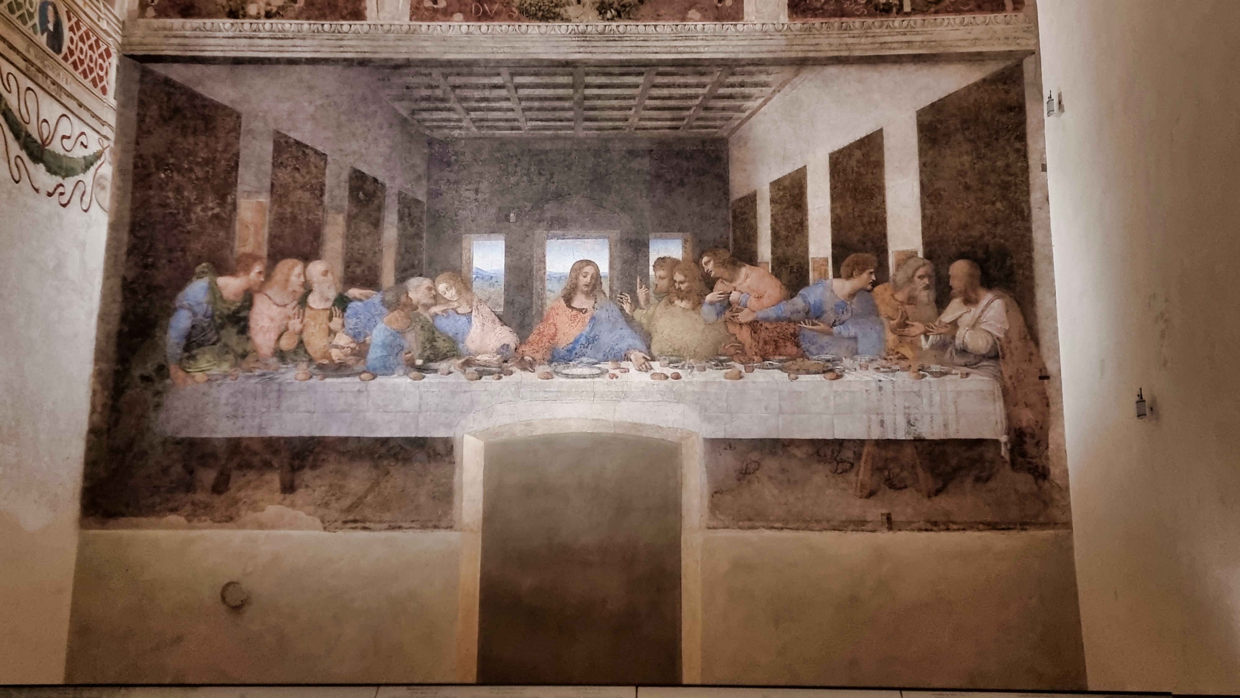 Da Vinci's "The Last Supper" and the Santa Maria delle Grazie Church in Milan