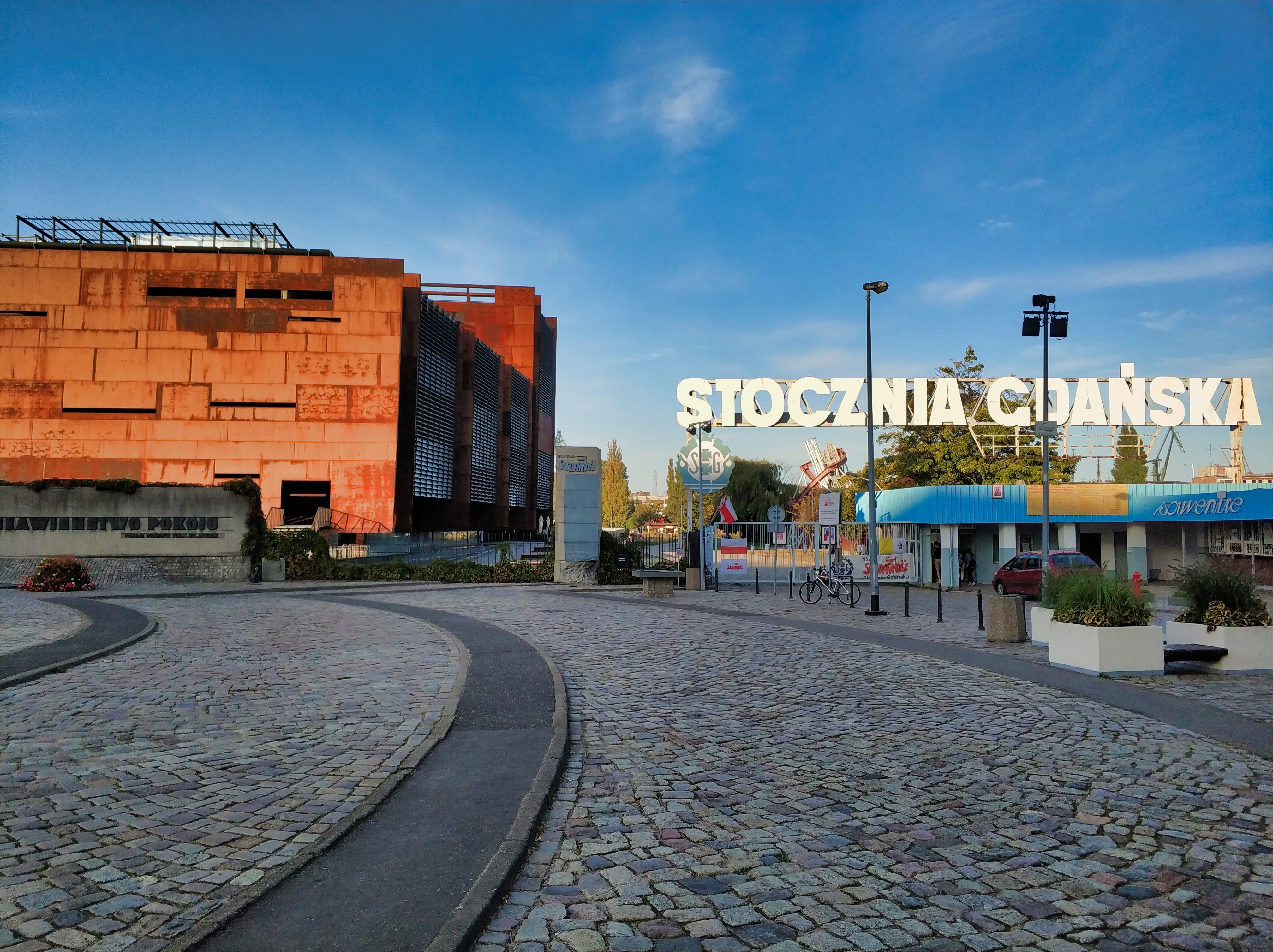 European Solidarity Center and the Shipyard in Gdansk