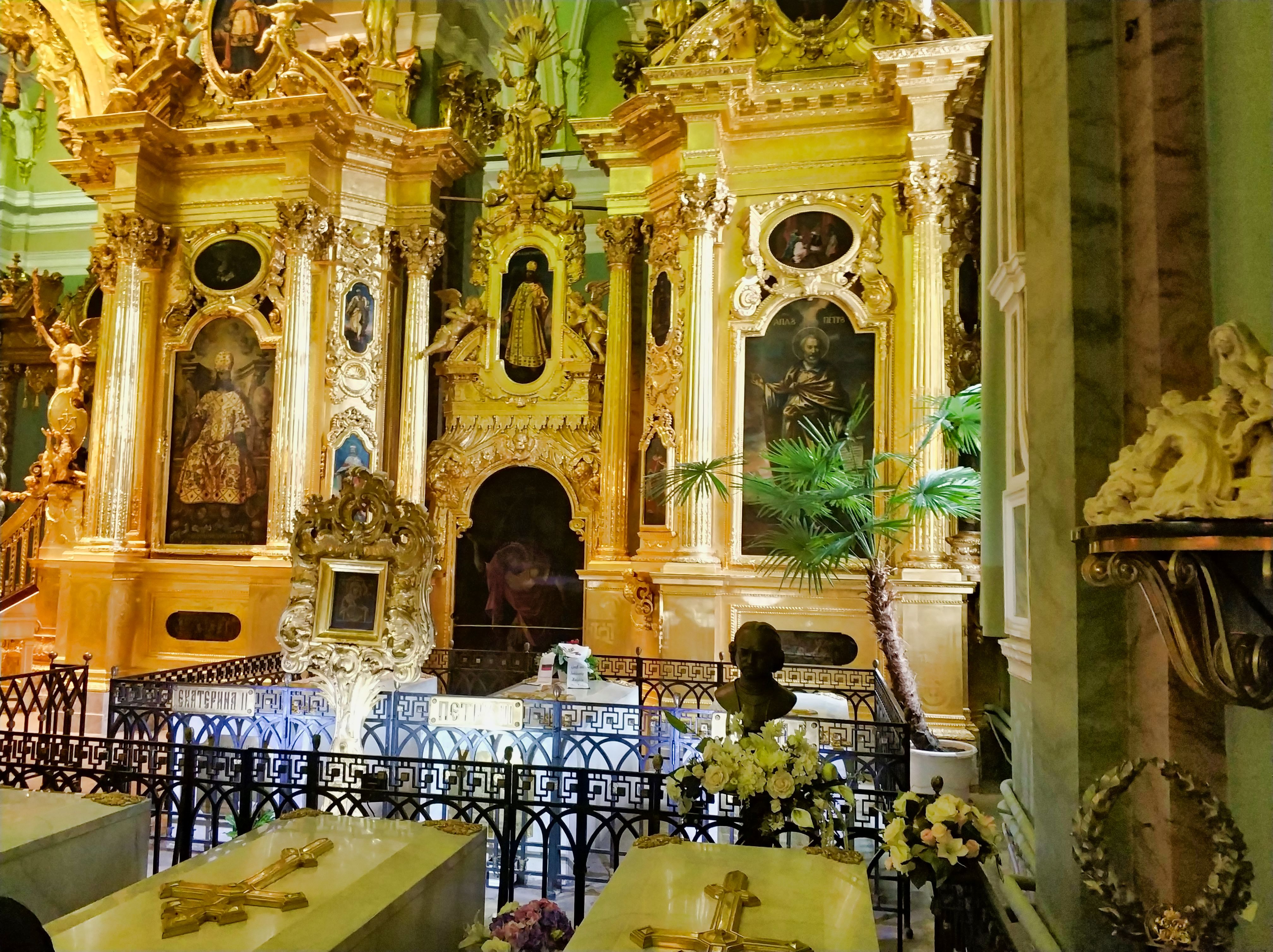 Romanov Dynasty Graves in Peter and Paul Cathedral