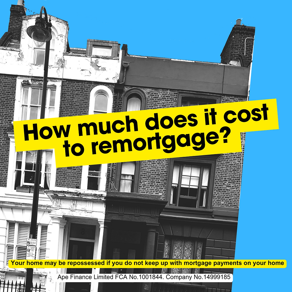 How much does a remortgage cost?