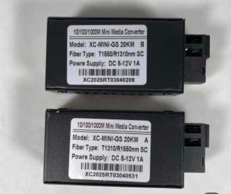 Thumbnail: HTB GIGABIT MEDIA CONVERTER XICOM A/B 1000mbps