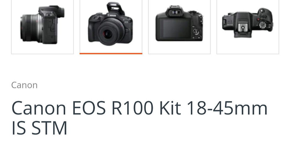 Thumbnail: Eos r100 kit mirrorless canon