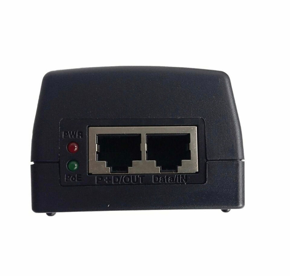 Thumbnail: Adaptor poe 53v gigabit 1.8a ip243