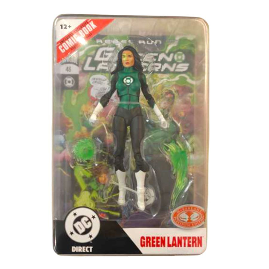 Thumbnail: DC Comics - Jessica Cruz (Green Lanterns #48) Page Punchers 7" Figure with Comic