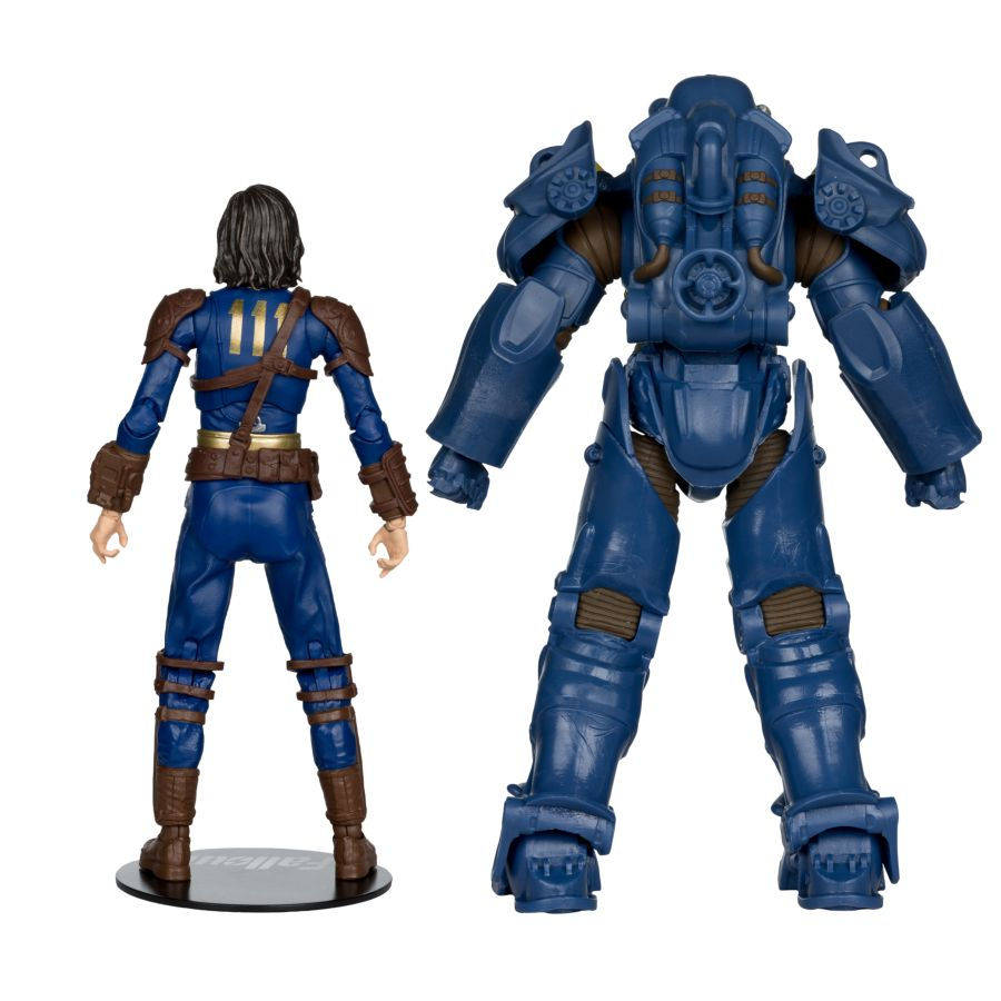Thumbnail: Fallout 4 - T- 60 Vault Tec & Sole Survivor 7" Action Figure 2-Pack