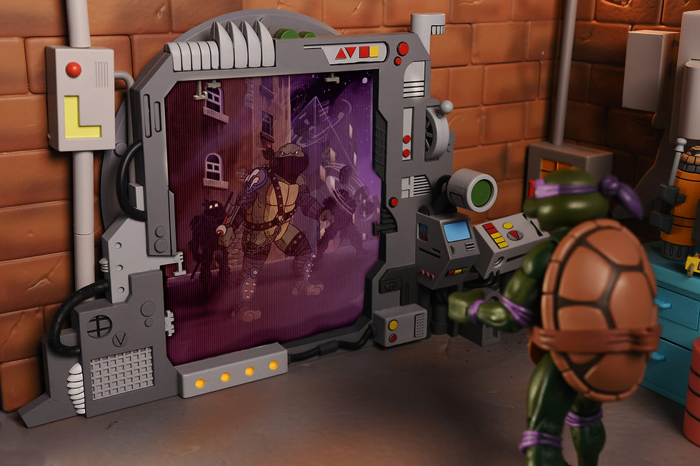 Thumbnail: TMNT (Cartoon) - Ultimate Dark Leo Action Figure