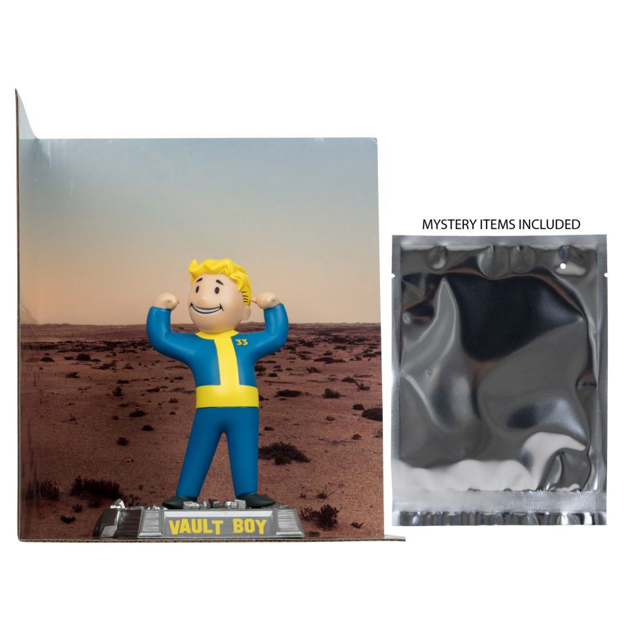 Thumbnail: Fallout (TV) - Vault Boy (Season 2) V1 Movie Maniacs 6" Posed Figure