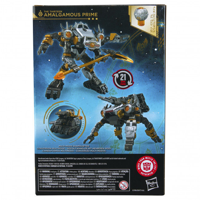 Thumbnail: Transformers Age of the Primes Voyager Class The Thirteen Amalgamous Prime Actio