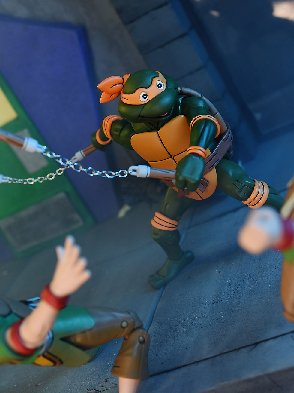 Thumbnail: TMNT Cartoon - Ultimate Michelangelo (VHS) Action Figure