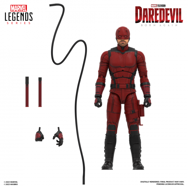 Marvel Legends Series Daredevil: Born Again Daredevil Action Figure