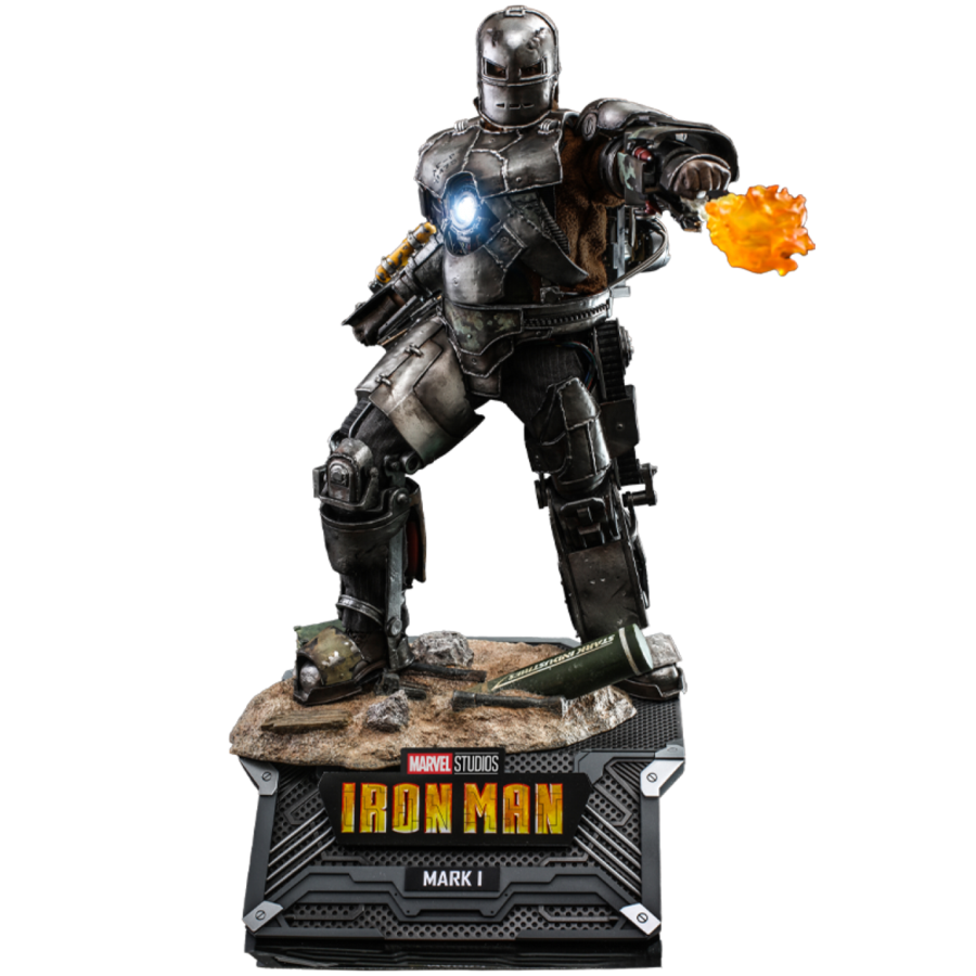 Iron Man (2008) - Iron Man Mark I Diecast 1:6 Scale 12" Action Figure