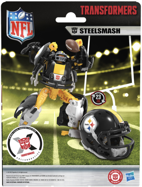 Thumbnail: Transformers NFL Steelsmash Action Figure