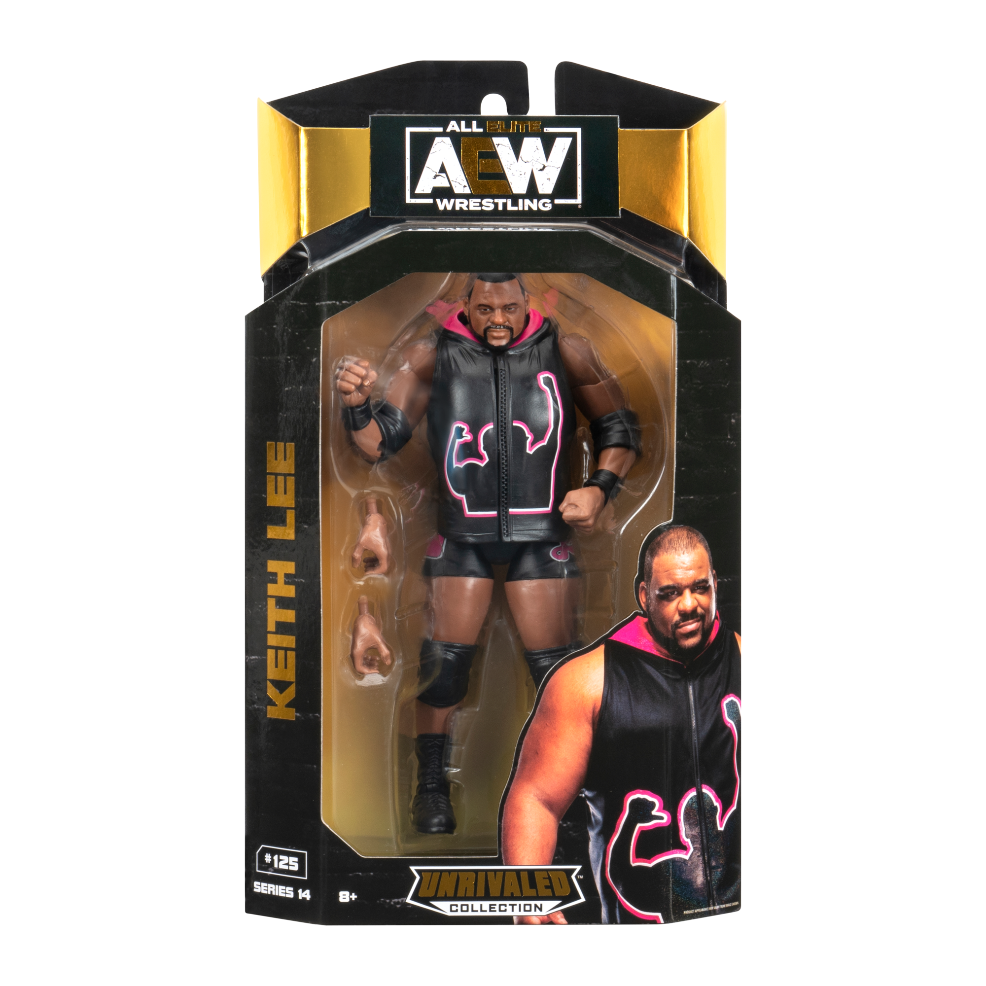 AEW Unrivialed Series 14 - Keith Lee Action Figure