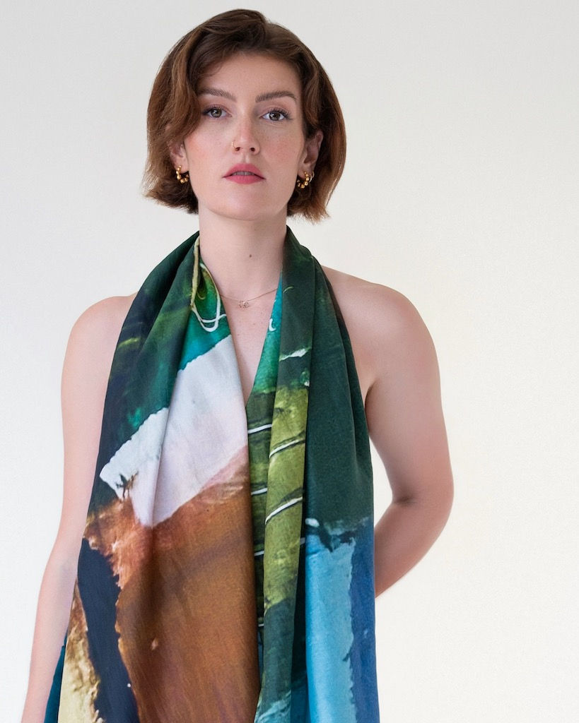 Thumbnail: “TAPESTRY” LONG SILK WRAP